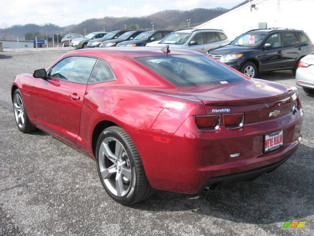 2010 Camaro LT Coupe - Red Jewel Tintcoat / Black photo #8