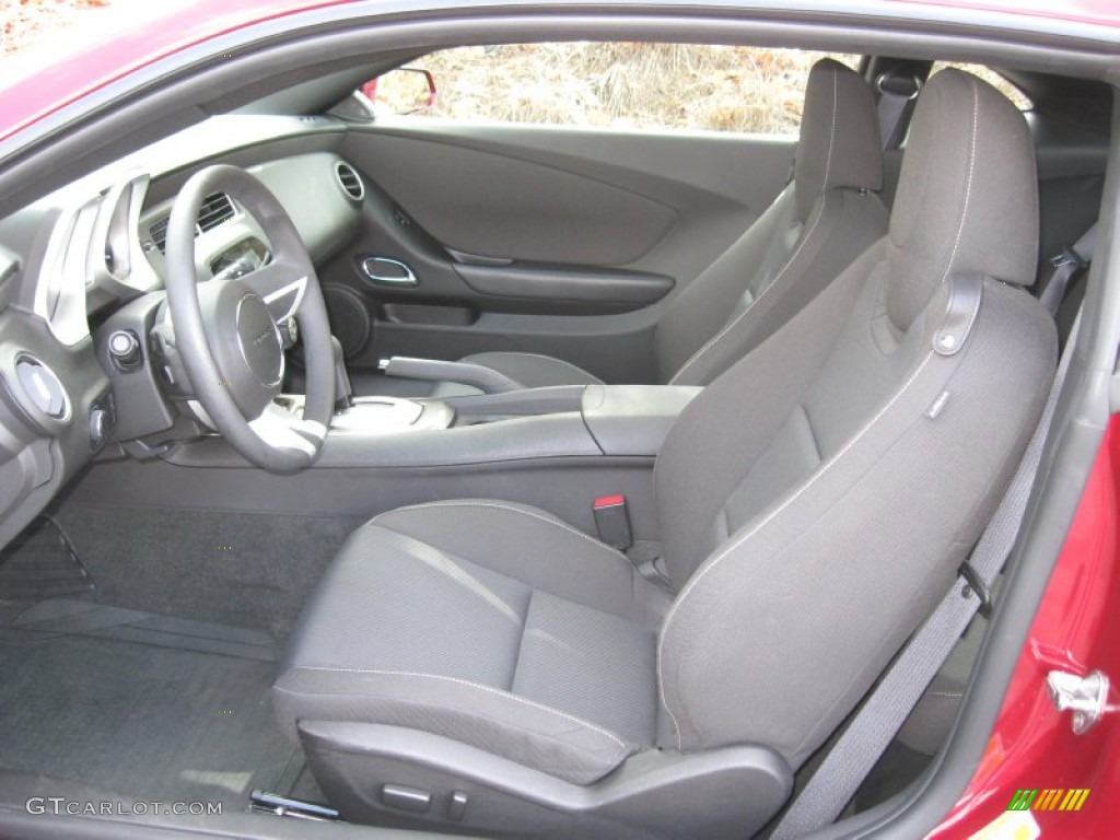 Black Interior 2010 Chevrolet Camaro LT Coupe Photo #61125959