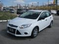 2012 Oxford White Ford Focus S Sedan  photo #2
