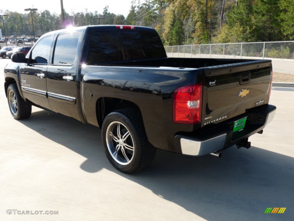 2009 Silverado 1500 LT Crew Cab - Black / Ebony photo #16