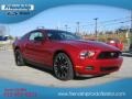 2012 Red Candy Metallic Ford Mustang V6 Coupe  photo #4