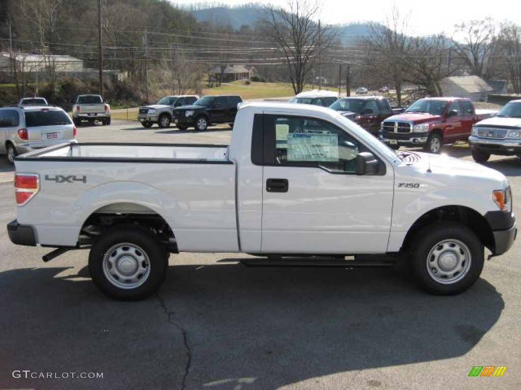 Oxford White 2012 Ford F150 XL Regular Cab 4x4 Exterior Photo #61127345