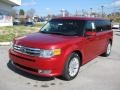 Red Candy Metallic 2012 Ford Flex SEL AWD Exterior