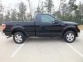 Black 2009 Ford F150 XLT Regular Cab Exterior