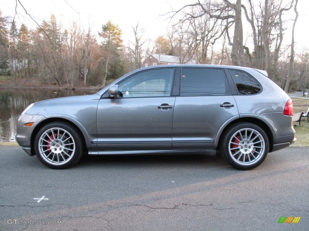 Meteor Grey Metallic 2009 Porsche Cayenne GTS Exterior Photo #61129292