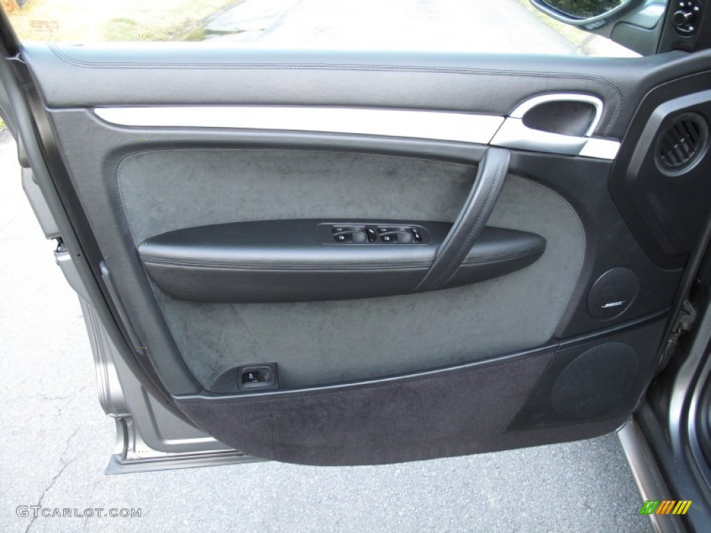 2009 Porsche Cayenne GTS Black w/Alcantara Door Panel Photo #61129376