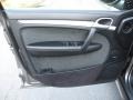 Black w/Alcantara 2009 Porsche Cayenne GTS Door Panel