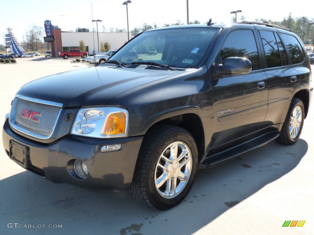 2007 Envoy Denali - Graphite Gray Metallic / Ebony photo #7