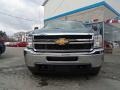 2012 Blue Granite Metallic Chevrolet Silverado 2500HD LT Crew Cab 4x4  photo #3