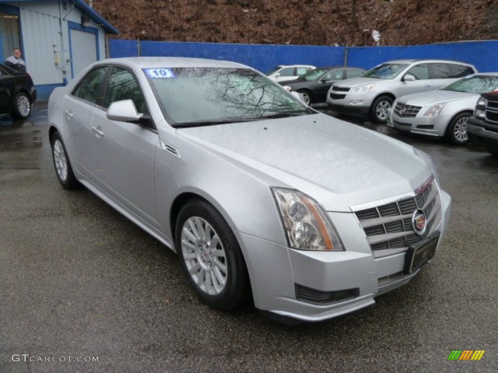 Radiant Silver Metallic 2010 Cadillac CTS 4 3.0 AWD Sedan Exterior Photo #61130891