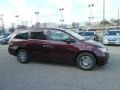 2012 Dark Cherry Pearl II Honda Odyssey EX  photo #6