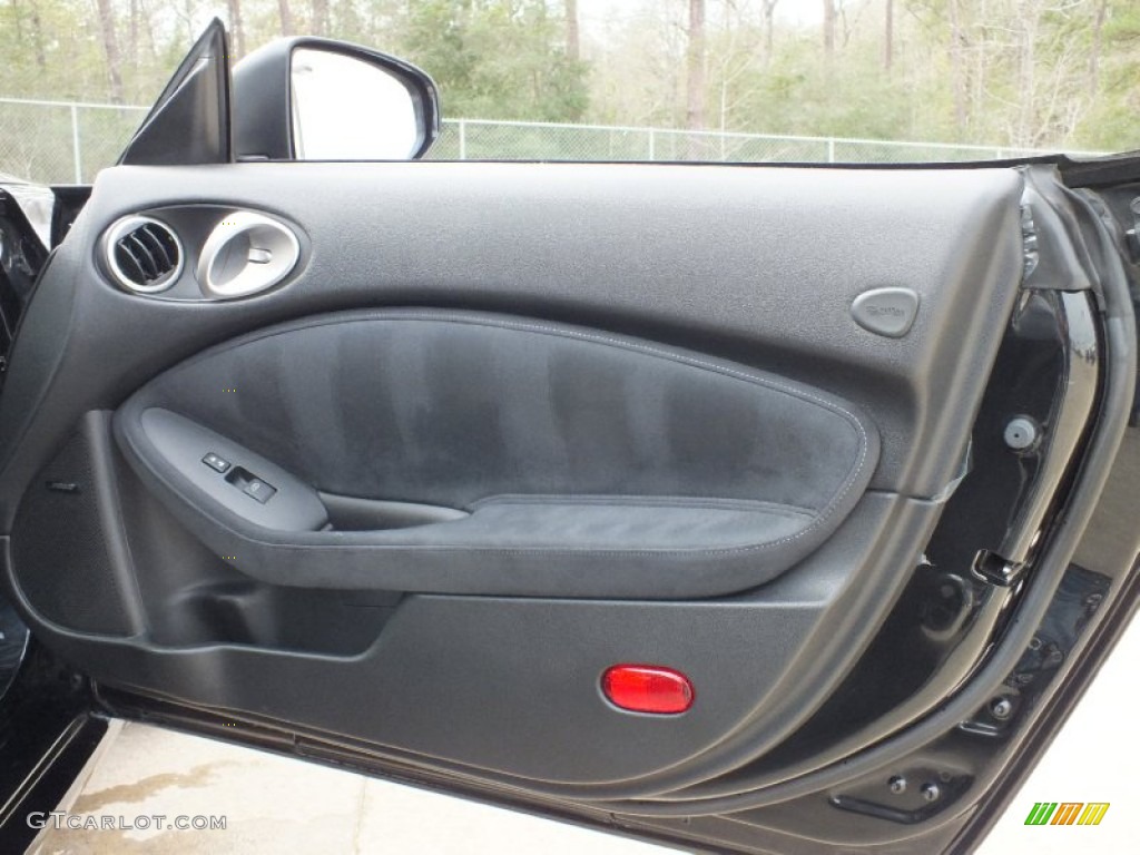2010 370Z Touring Roadster - Magnetic Black / Black Leather photo #15