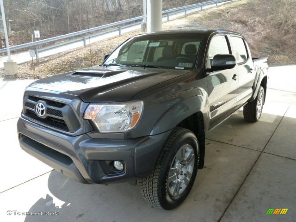 2012 Tacoma V6 TRD Sport Double Cab 4x4 - Magnetic Gray Mica / Graphite photo #5