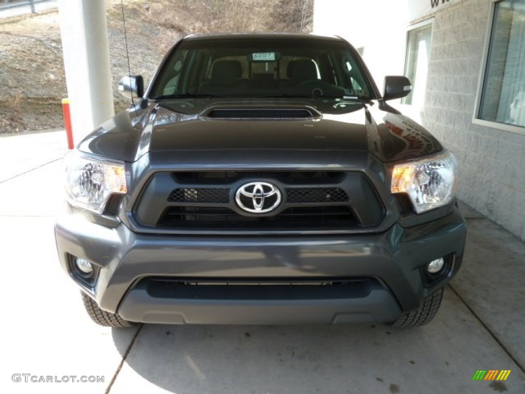 2012 Tacoma V6 TRD Sport Double Cab 4x4 - Magnetic Gray Mica / Graphite photo #6