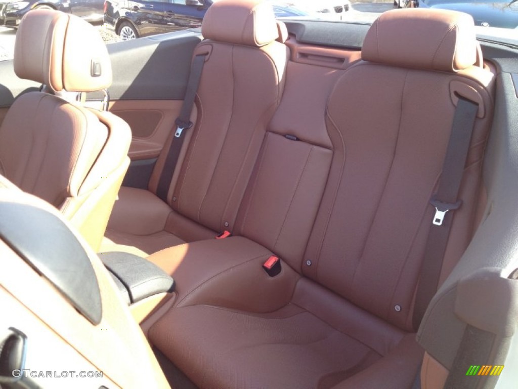 2012 BMW 6 Series 650i Convertible Rear Seat Photo #61131938