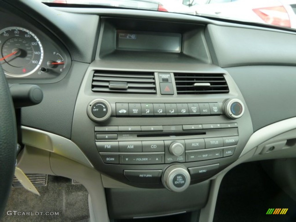 2012 Accord LX Sedan - Polished Metal Metallic / Gray photo #18