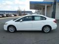 2012 Taffeta White Honda Civic EX Sedan  photo #2