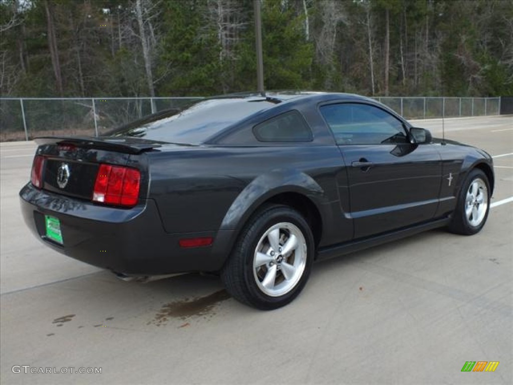 2008 Mustang V6 Deluxe Coupe - Alloy Metallic / Dark Charcoal photo #3