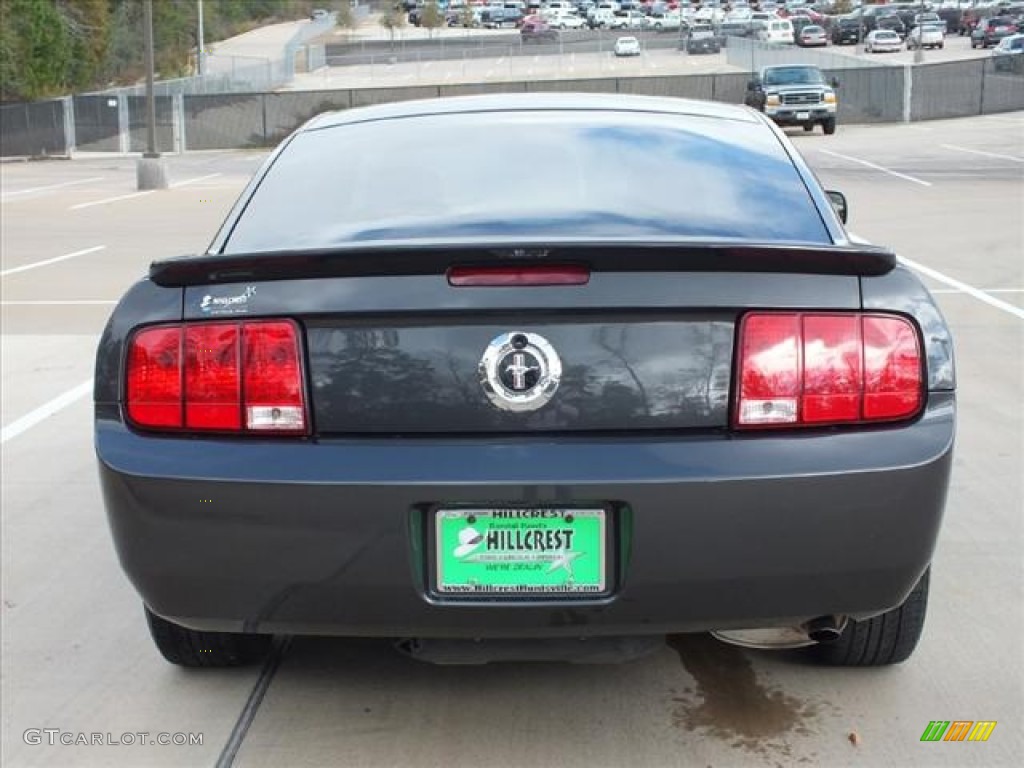 2008 Mustang V6 Deluxe Coupe - Alloy Metallic / Dark Charcoal photo #4