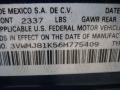 Shadow Blue Metallic - Jetta 2.0T Sedan Photo No. 13