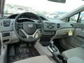 2012 Polished Metal Metallic Honda Civic EX Sedan  photo #13