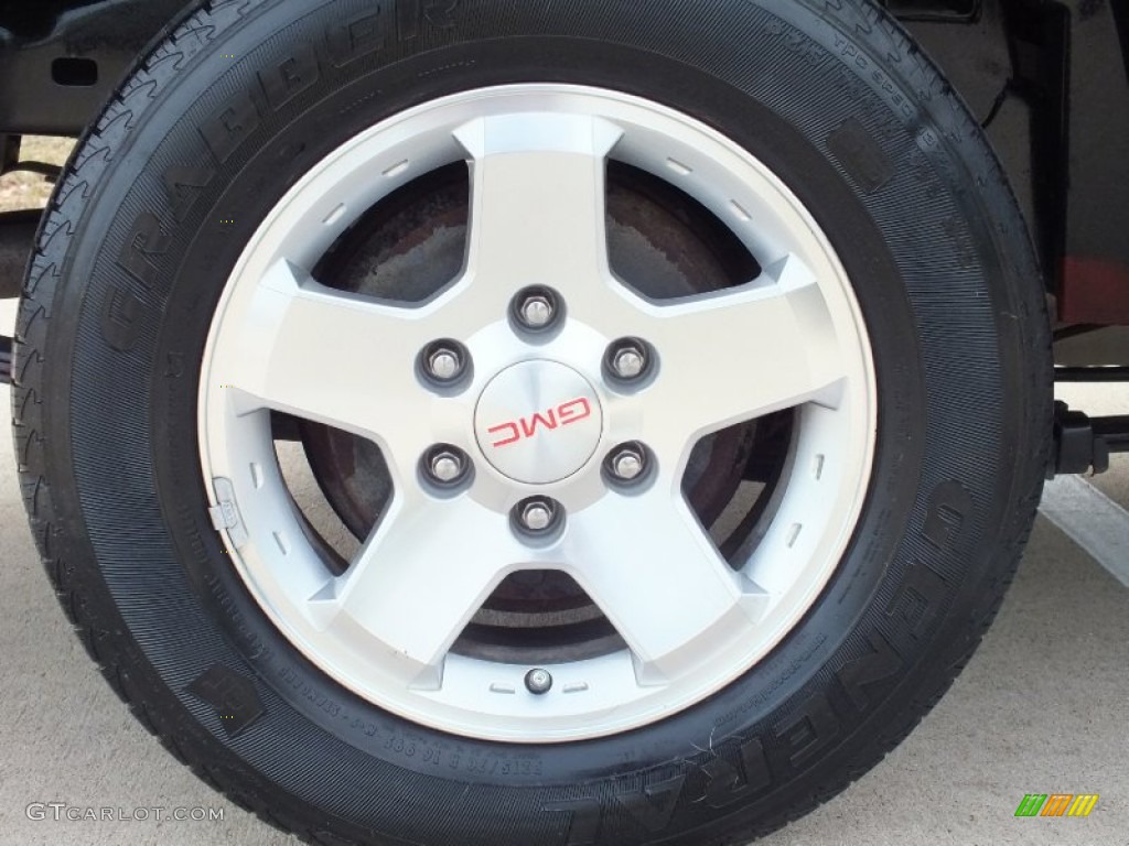 2010 GMC Canyon SLE Crew Cab Wheel Photo #61133246