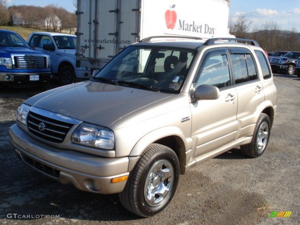 2005 Grand Vitara LX 4WD - Cool Beige Metallic / Beige photo #4