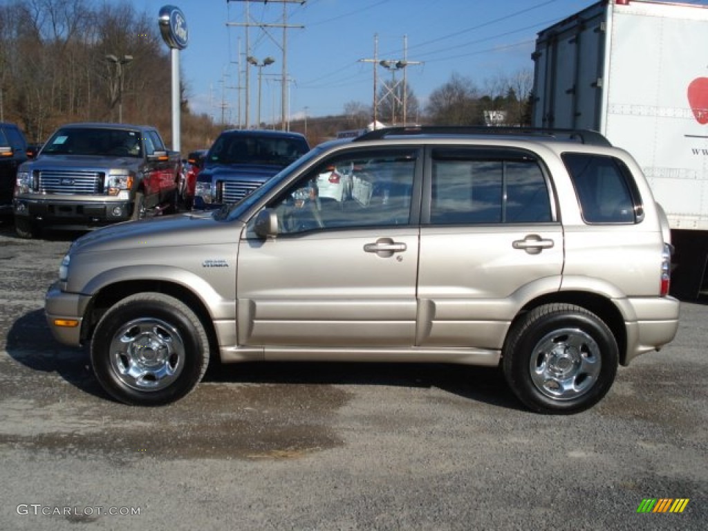2005 Grand Vitara LX 4WD - Cool Beige Metallic / Beige photo #5