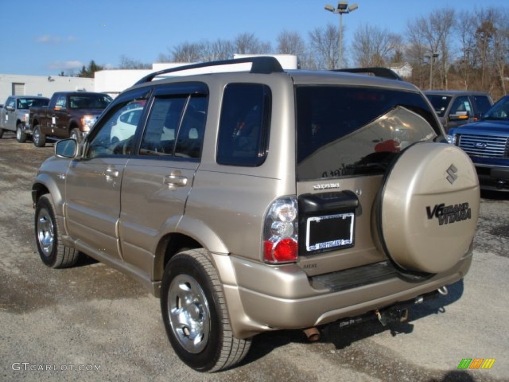 2005 Grand Vitara LX 4WD - Cool Beige Metallic / Beige photo #6