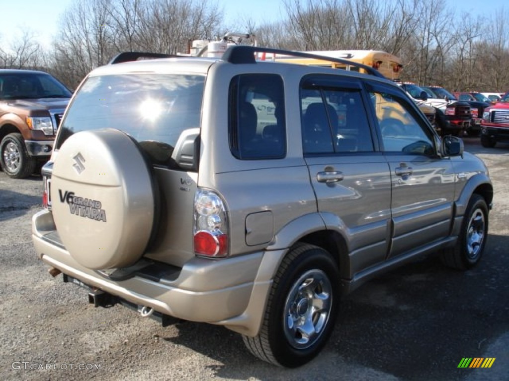 2005 Grand Vitara LX 4WD - Cool Beige Metallic / Beige photo #8