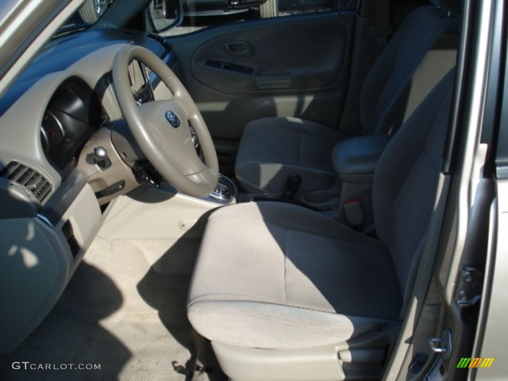 2005 Grand Vitara LX 4WD - Cool Beige Metallic / Beige photo #11