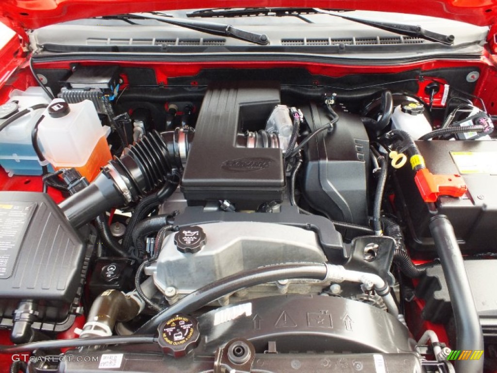2010 GMC Canyon SLE Crew Cab 3.7 Liter DOHC 20-Valve VVT Vortec 5 Cylinder Engine Photo #61133546