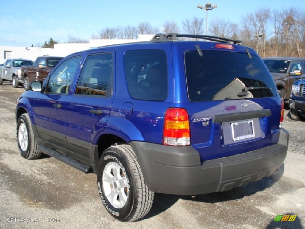 2005 Escape XLT V6 4WD - Sonic Blue Metallic / Medium/Dark Flint Grey photo #6
