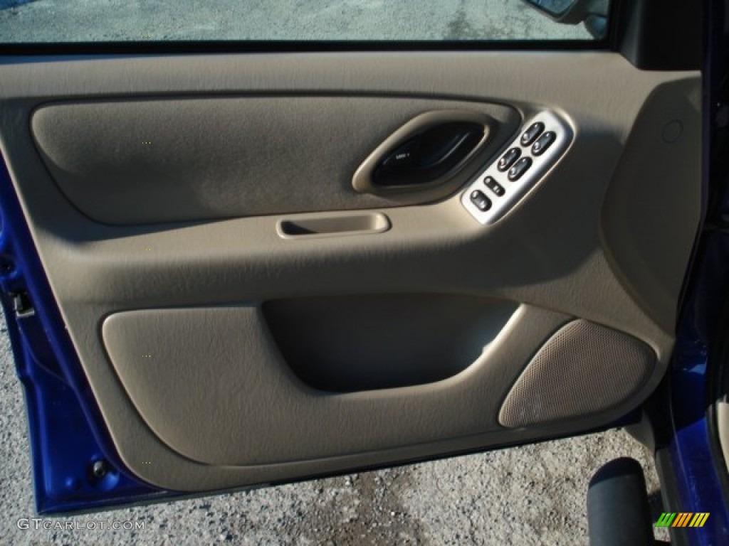 2005 Escape XLT V6 4WD - Sonic Blue Metallic / Medium/Dark Flint Grey photo #12