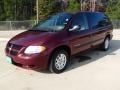 Dark Garnet Red Pearlcoat 2001 Dodge Grand Caravan Sport Exterior