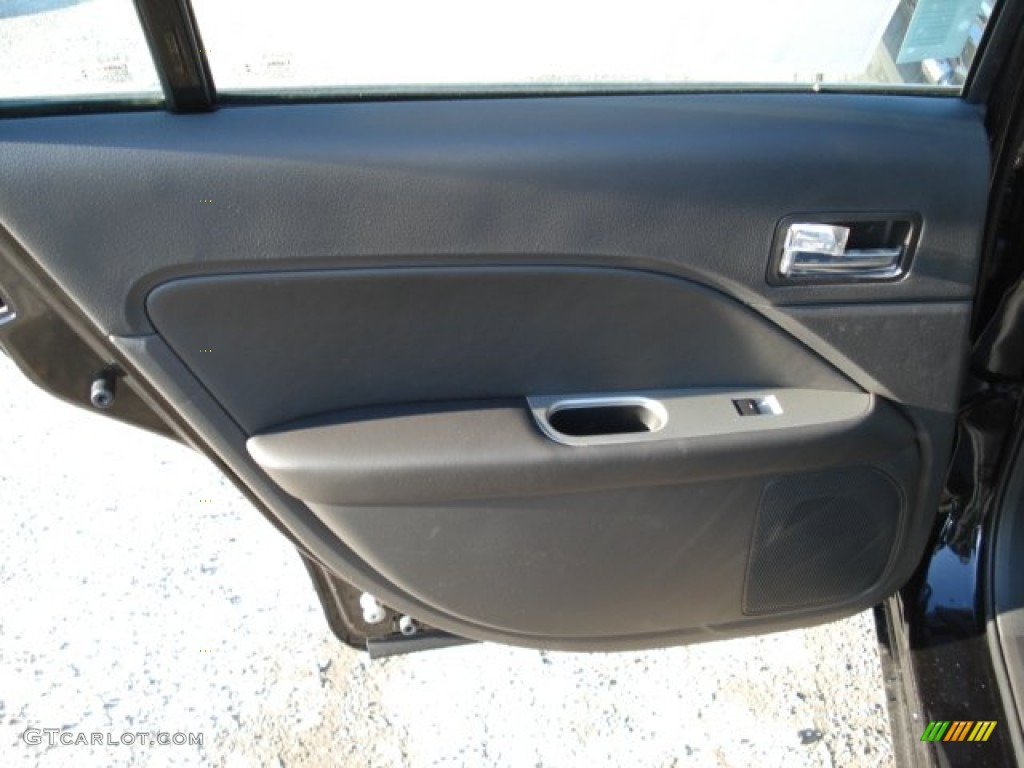 2012 Fusion SEL - Tuxedo Black Metallic / Charcoal Black photo #14