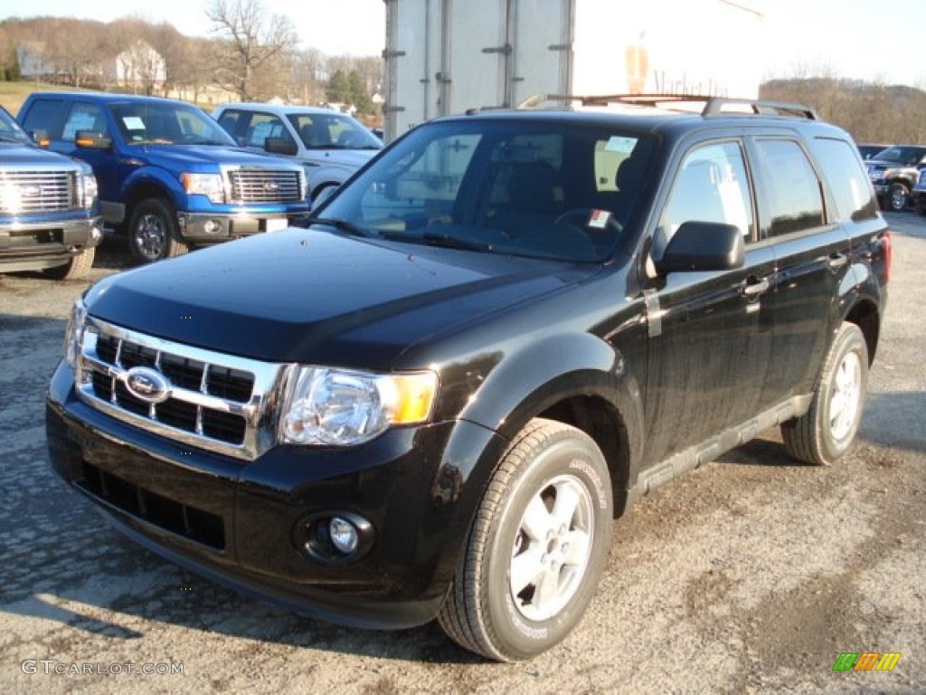 Ebony Black 2012 Ford Escape XLT V6 4WD Exterior Photo #61135865