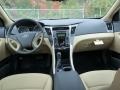 2012 Hyundai Sonata Camel Interior Dashboard Photo