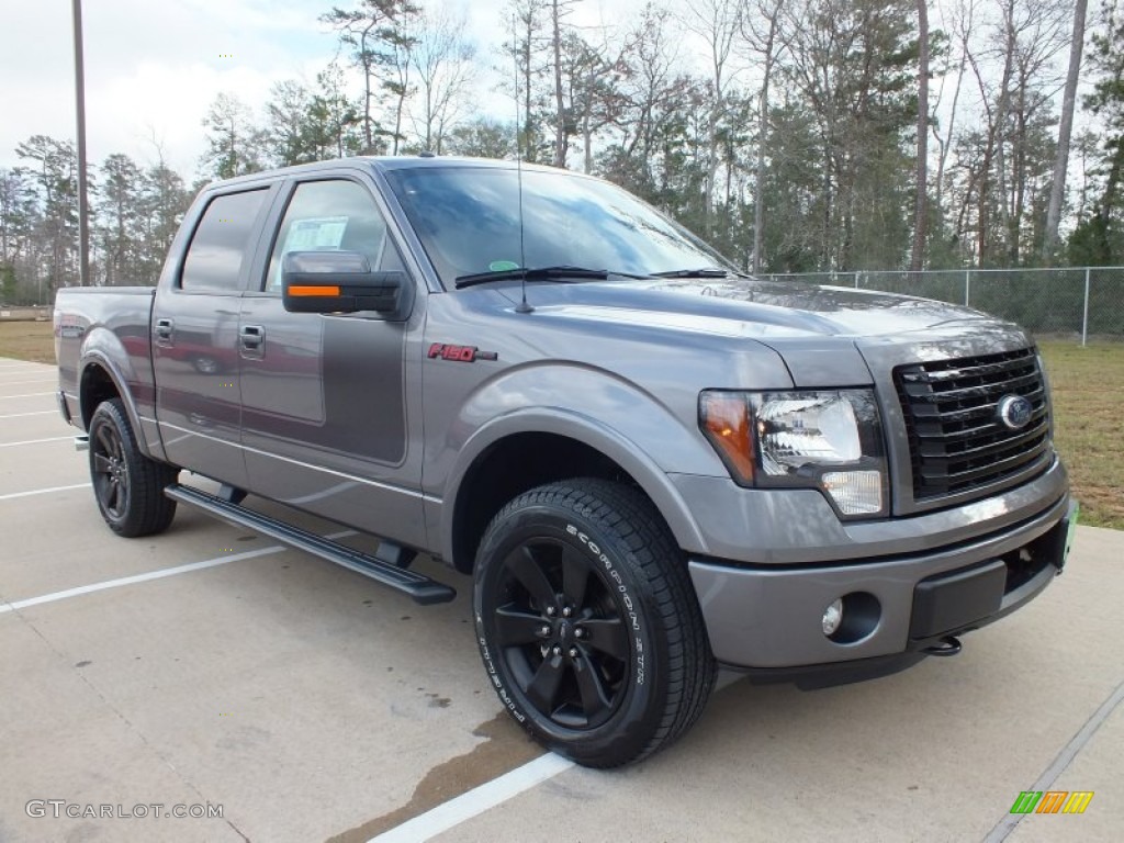 Sterling Gray Metallic 2012 Ford F150 FX4 SuperCrew 4x4 Exterior Photo #61136876