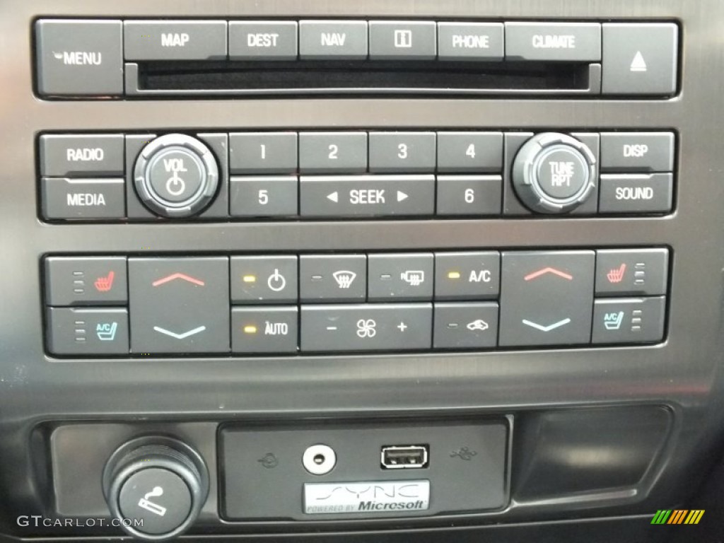 2012 Ford F150 FX4 SuperCrew 4x4 Controls Photo #61137002