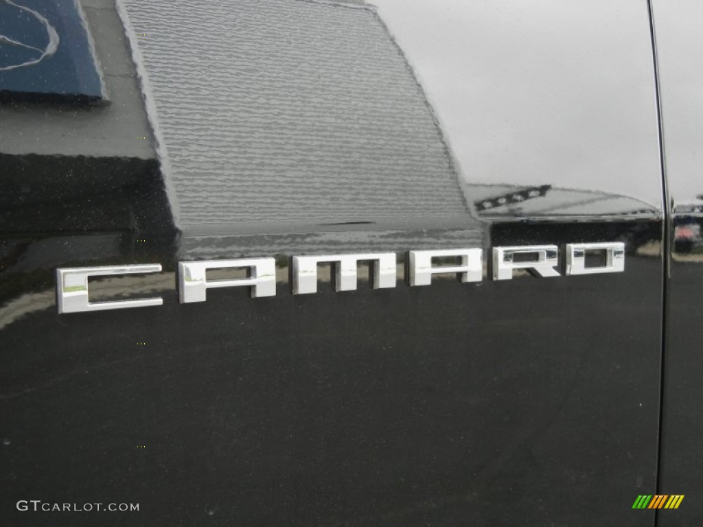 2012 Camaro LT/RS Convertible - Black / Inferno Orange/Black photo #16