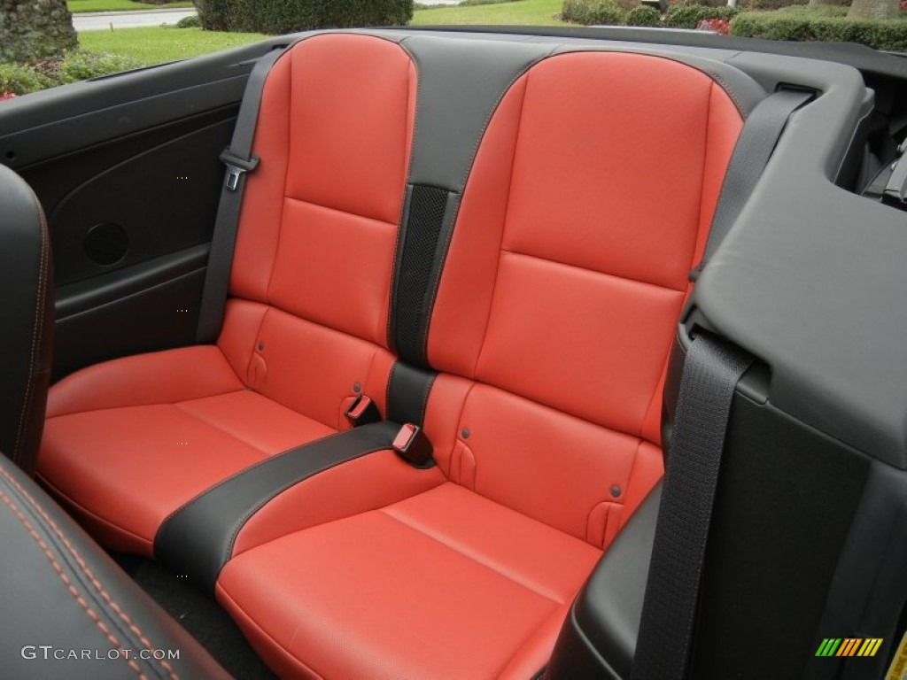 2012 Chevrolet Camaro LT/RS Convertible Rear Seat Photo #61137146
