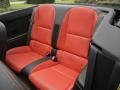 Inferno Orange/Black 2012 Chevrolet Camaro LT/RS Convertible Interior Color