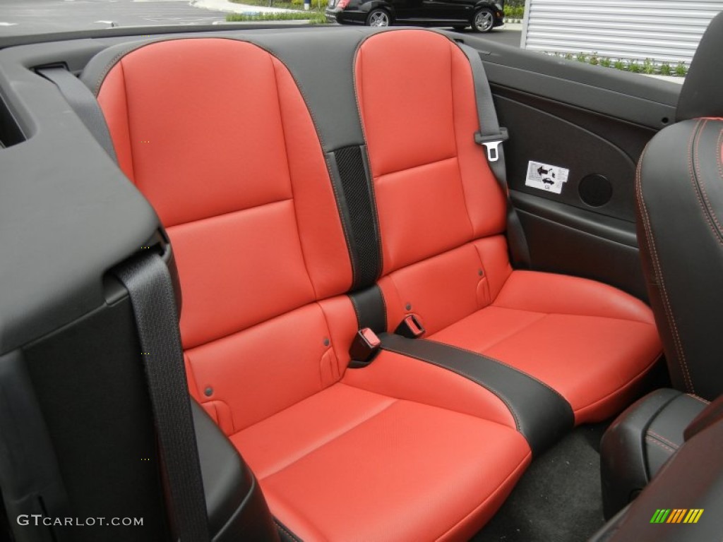2012 Chevrolet Camaro LT/RS Convertible Rear Seat Photo #61137173