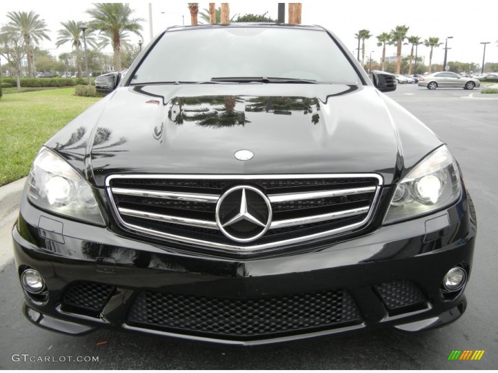 Black 2010 Mercedes-Benz C 63 AMG Exterior Photo #61137302