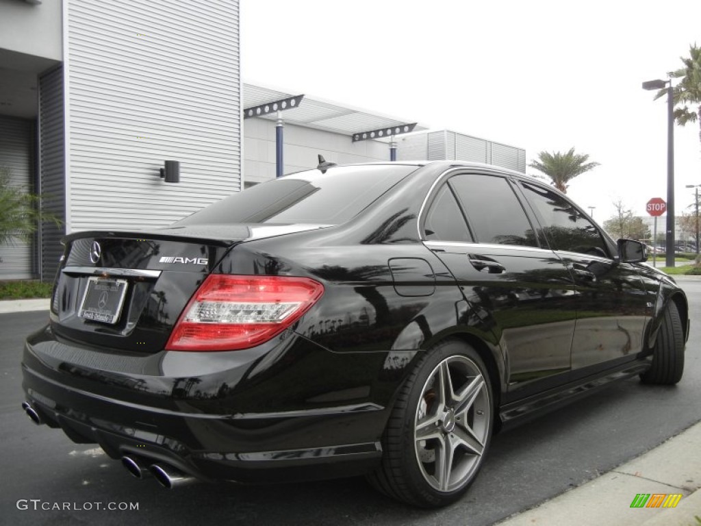 Black 2010 Mercedes-Benz C 63 AMG Exterior Photo #61137329