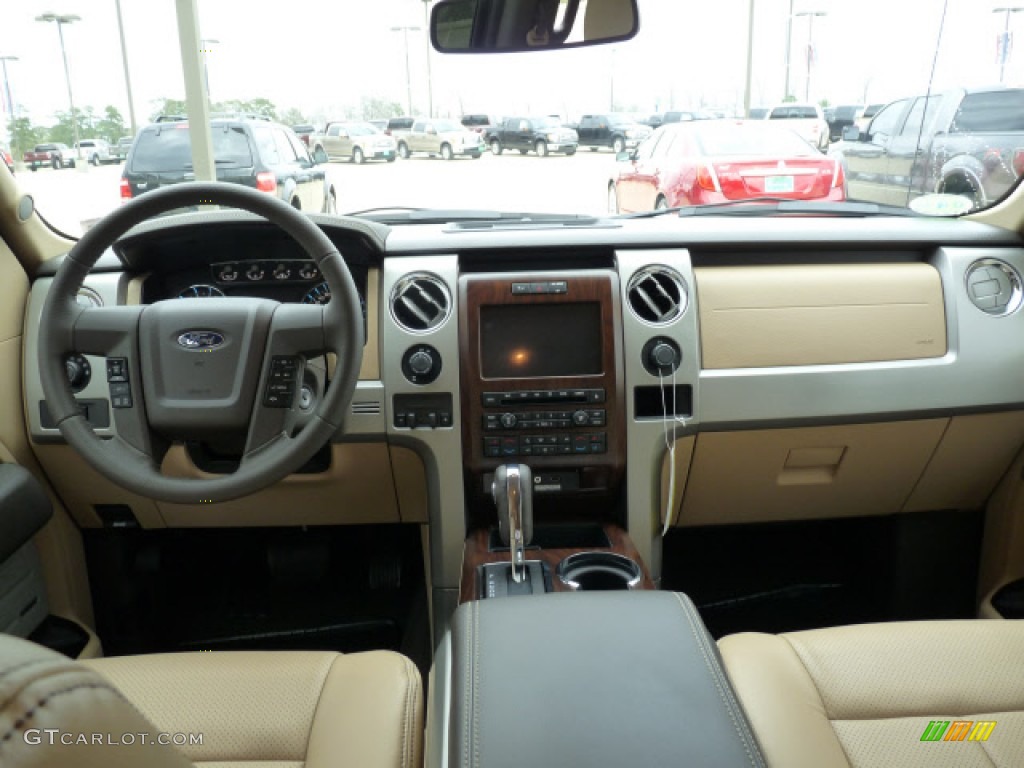 2012 F150 Lariat SuperCrew - Oxford White / Pale Adobe photo #5