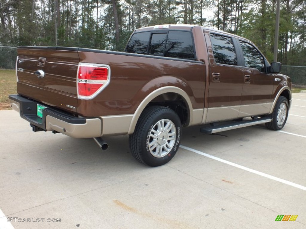 2012 F150 Lariat SuperCrew - Golden Bronze Metallic / Pale Adobe photo #5