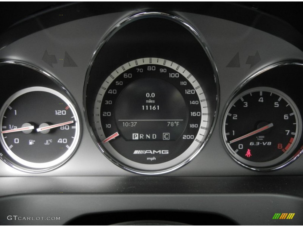 2010 Mercedes-Benz C 63 AMG Gauges Photo #61137473