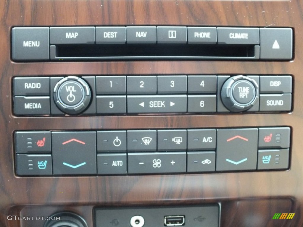 2012 Ford F150 Lariat SuperCrew Controls Photo #61137593